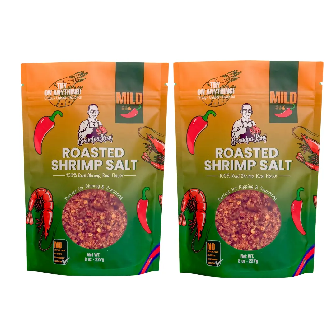 PREMIUM Roasted Shrimp Salt - 2-PACK MILD PREMIUM Roasted Shrimp Salt - 2-PACK MILD