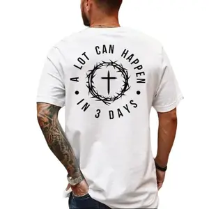 Christian Easter T-Shirt, Men's Tee, Easter Gift For Men, Unisex Shirt, Religious Holiday Top, Scripture Tee, Resurrection Sunday Shirt, Full Size, Full Color simply southern