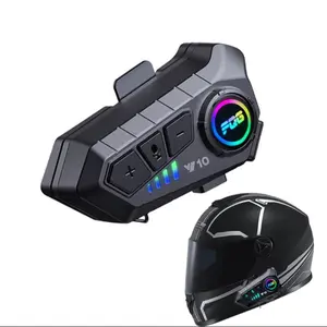 Wireless Motorcycle Helmet Headphone, 1 Piece Waterproof Motorcycle Helmet Headphone, Universal Wireless Headphones for Motorcycle & Bicycle Adventure