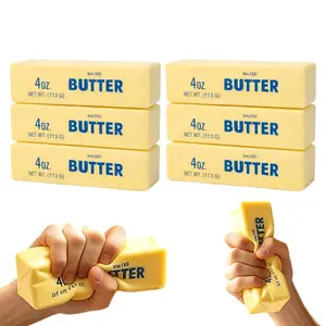 Butter Squishy, 2026 New 5.51x1.57inch Slow Rising Relaxation Tool, Premium Stress Relief Ball for Anxiety Relief, Party Favors & Office Daily Use