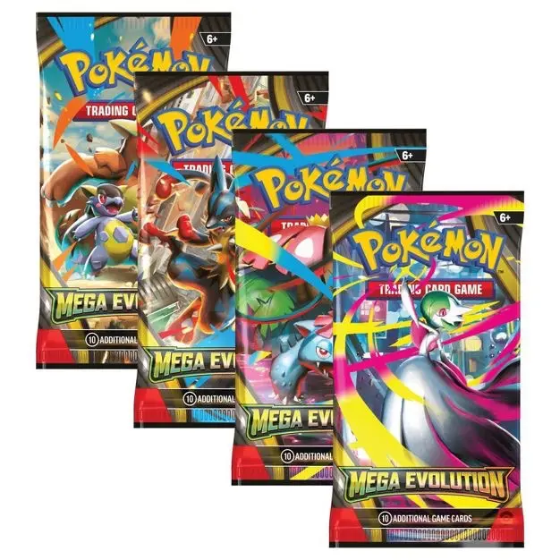 Mega Evolutions 5 booster packs
