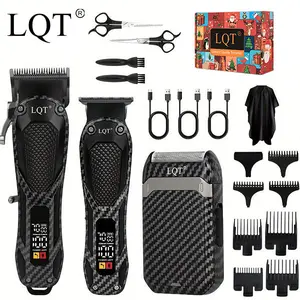 Men's professional beauty and hairdressing set,  clipper and razor, USB charging, with comb. Gift box. Hairdresser tools, family  salon, festival gifts 2025 clip performen