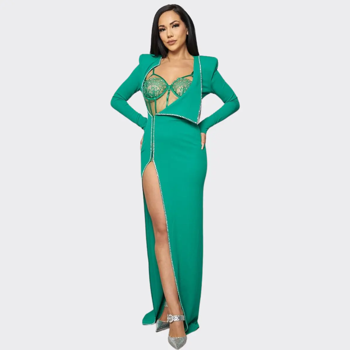 sexymaxi dresses M. Bah Ultra Sexy Maxi Dress L
