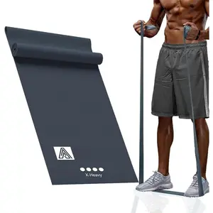 Professionl Individul Exercise Resistnce Bnds, Single 5, 6,7 Ft or 8 Yrds Elstic Bnds, Non-Ltex Stretch Bnds for PT, Yog, Piltes, Rehb, t- or The Gym Workouts
