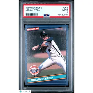 1986 Donruss Nolan Ryan #258 PSA 9