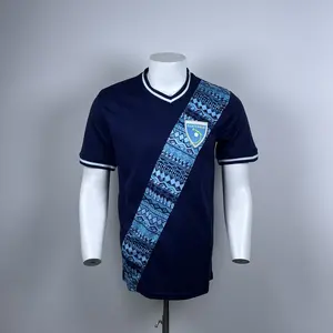 Guatemala National Colors 2024 Soccer Jersey - Blue & White Football Shirt - Authentic Style Fan Jersey - Short Sleeve Lightweight TopBest