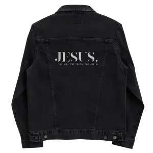 Jesus unisex denim jacket