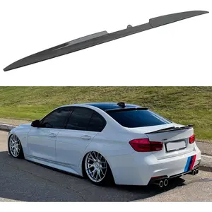 Universal Carbon Fiber Car Rear Trunk Spoiler Wing Lip Compatible with Honda Civic Accord Toyota Corolla Camry Nissan Ford Focus and More