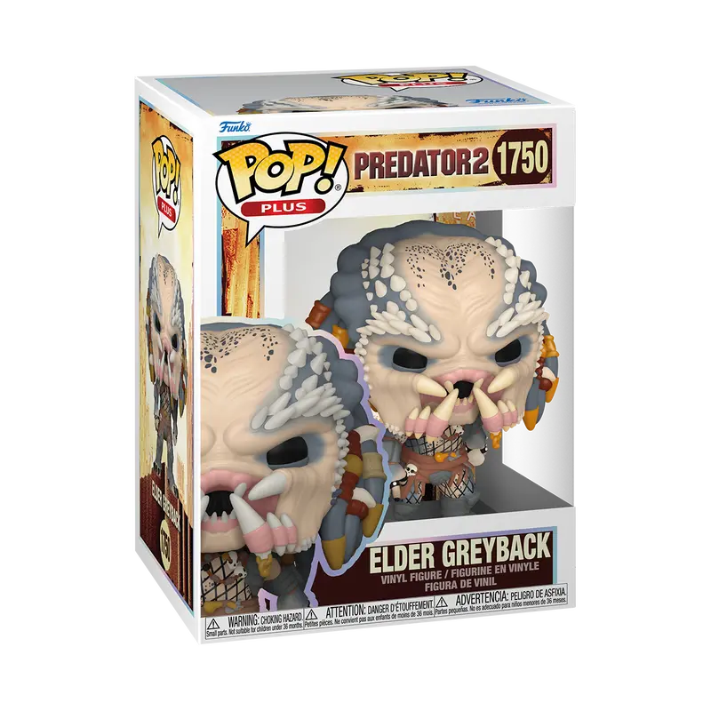 Funko Pop! Plus Predator 2 - Elder Greyback #1750 Collectible Pop Vinyl Figure