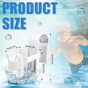 Swimming pool cup holder