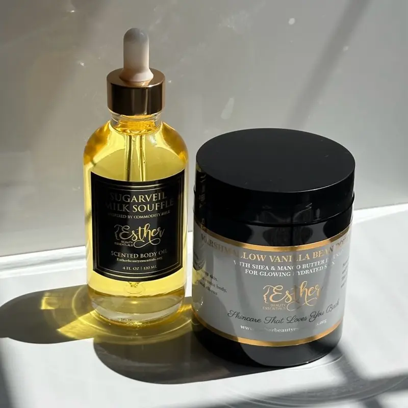BUNDLE - SUGARVEIL MILK SOUFFLÉ OIL & MARSHMALLOW VANILLA BEAN BODY CREAM