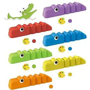 6PCS Balance Stepping Stones Set, Fun Obstacle Play Equipment for Indoor & Outdoor, Kids Body & Hand-Eye Coordination Training, Sensory Toys Must-Have, Holiday Gift