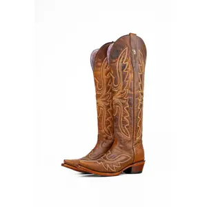 Allison Tall Snip Toe Cowgirl Boot