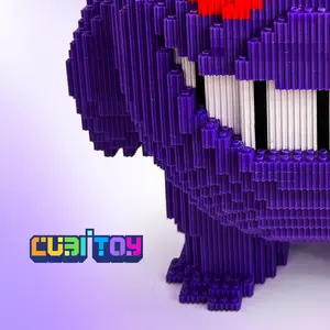 CubiBRICK Animation Series Large Ghost (12,500 PCS) Micro 3D Building Block Model CubiBRICK Animation Series Large Ghost (12,500 PCS) Micro 3D Building Block Model