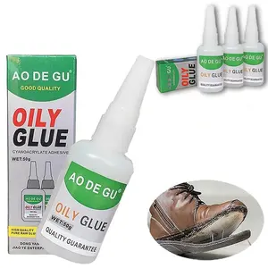 1PCS Upgrade to Large Capacity Welding High Strength Oily Glue,Universal Super Glue,Strong Plastic Glue Fast Repair and Curing for Metals, Plastics,with Anti Clog Cap,Strong Adhesive Waterproof Adhesive for Faux Leather,Metals,Wood,Plastics,Rubber.