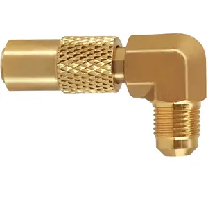 Flame King Propane Elbow Adapter with 3/8" Male Flare for 17" or 22" Blackstone or Flame King Griddle