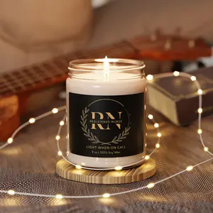 Nurse Candle, "Light When on Call", Perfect for Registered Nurses, Funny Nurse Candle 9oz Soy Wax Candle, Home Decor, Self-Care