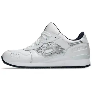 Beams x Asics Gel-Lyte 3 Low-Top Running Shoes for Men and Women in White Trending Shoes, House White Official Shoes to Get / Maison Mihara