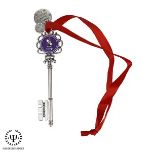 Tau Epsilon Phi Christmas Ornament Santa Magic Key