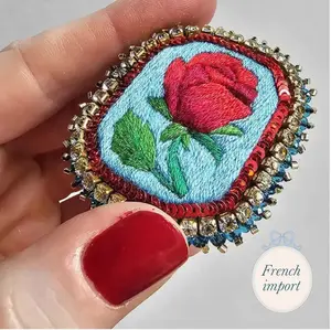 Rose Brooch
