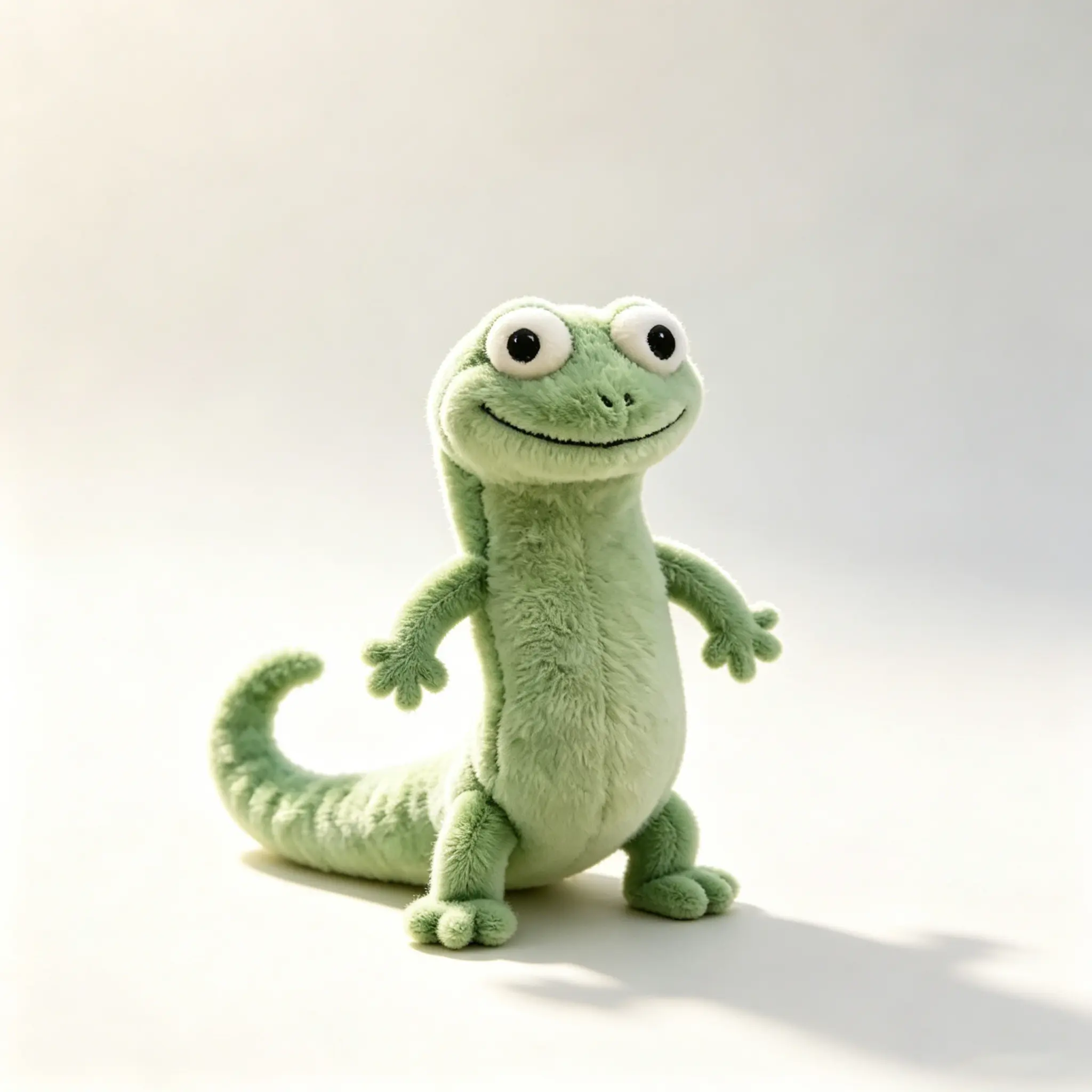 Realistic Simulation Lizard Plush Stuffed Doll, Ultra Soft Lifelike Animal Decor Toy, Cute Collectible Plush Gift for Kids and Reptile Hobby Collectors