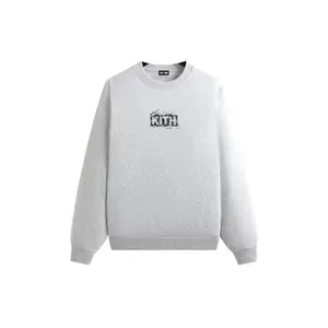 Kith x Batman Bats Vintage Nelson Crewneck Light Heather Grey (men) by StockX