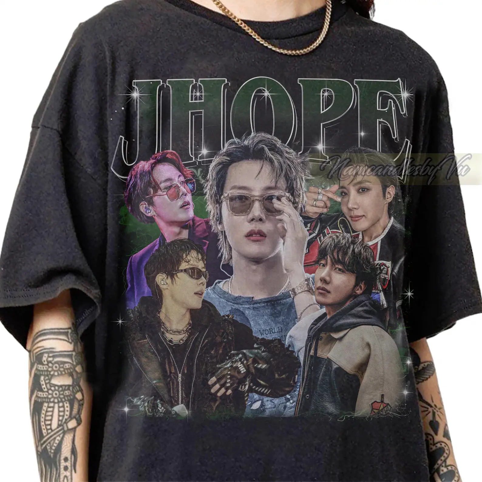 Vintage 90s Bootleg Retro J Hope T-shirt, J Hope Kpop Music Fan Gifts Tee, Retro J Hope Graphic Vintage T-Shirt For Man And Women