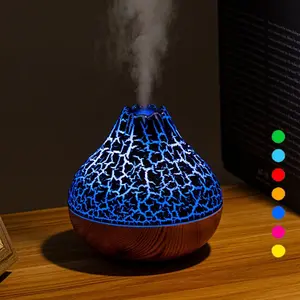 Mini Colorful Cool Humidifier, Volcano Shape Humidifier,USB Personal Desktop Humidifier Volcano Spray Mode, 7 Colors,Super Quiet for Office Room, Bedroom desktop air