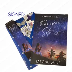 Forever Stars: Book 4 in the Chronicles of V Mystery Thriller Series by Tasche Laine - Signed Softcover