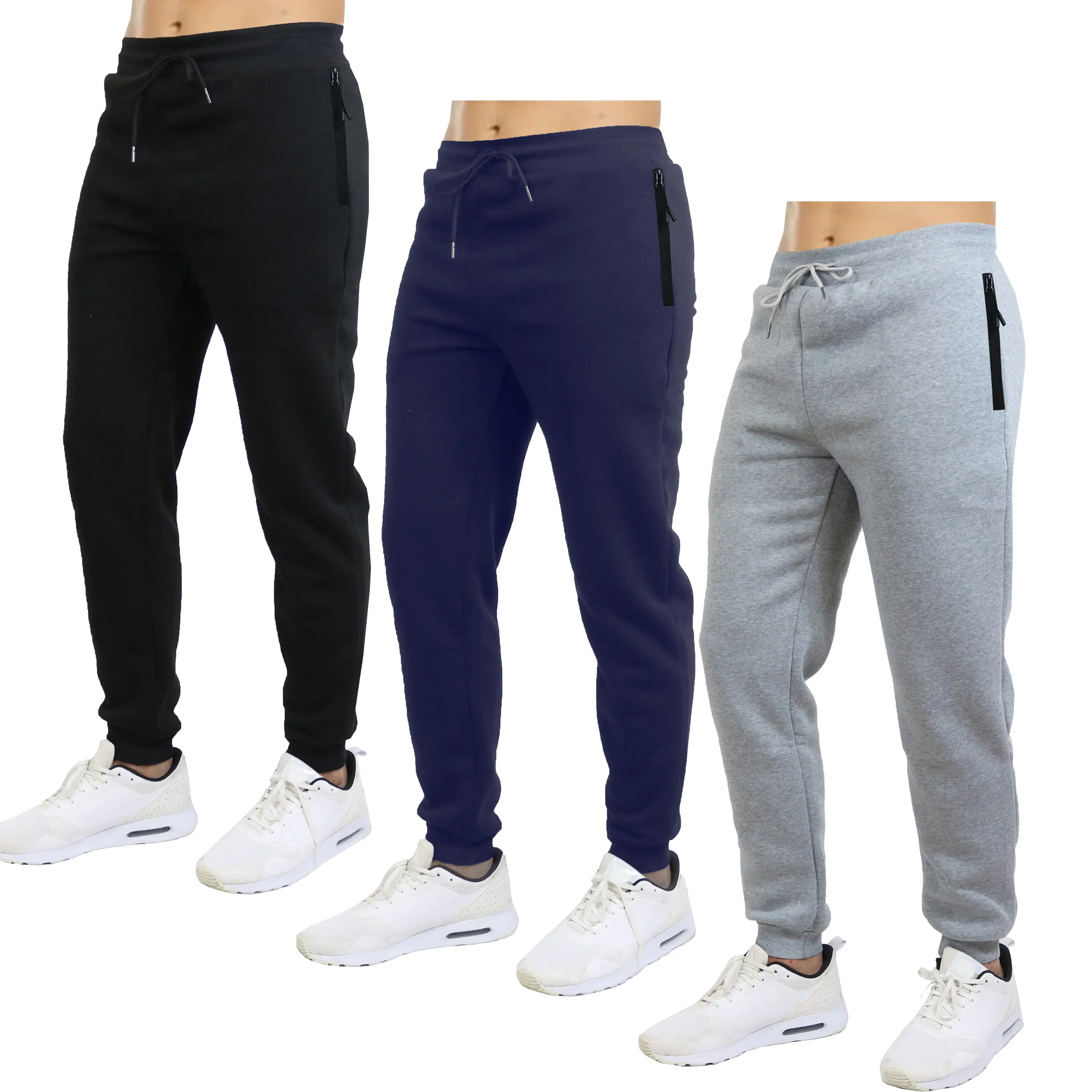 Black-Navy-Heather Grey