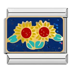 Sunflowers (Original Italian Charm Bracelet)