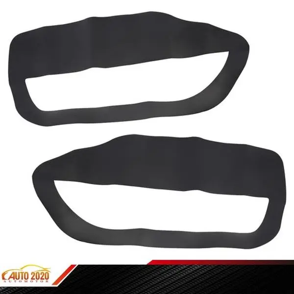Upgraded Leather Cover Door Panel Insert Cards, 2PC Car Interior Stowing & Tidying Cars Accessories Fit For Ford Mustang 2005-09 (Black)