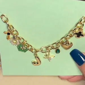 Personalized Charm Bracelet - Interactive Design Your Own Unique Style Charm Bracelet Jewelry Gift for Loved Ones