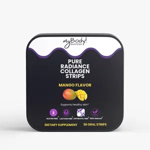 Collagen Beauty Strips | Skin, Hair & Nails Support | Mango Flavor