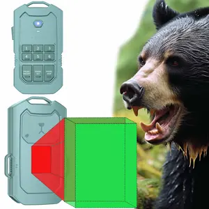 Bear Alarm for Hiking & Camping, Early Warning for Bears, Food Zone Protection, Cougars, Perimeter, Radar Security Alarm System with 45ft Range Motion Detection