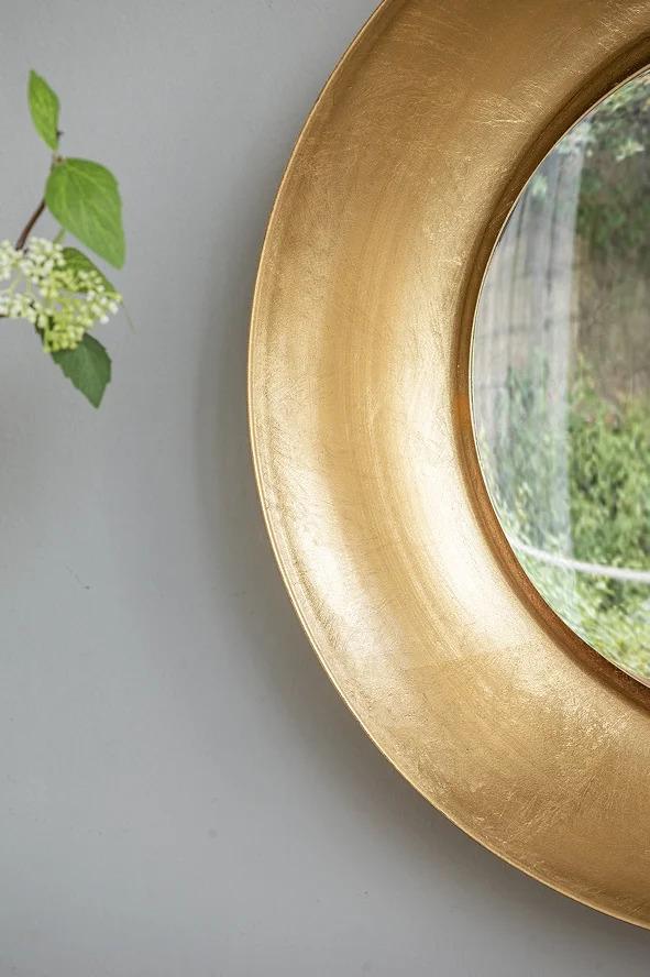 D18.7 X 3.9" Wall Mirror With Led Lighting