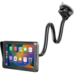 for Replacement  Mount,  Screen Mount with 14-Inch Long Arm, Flexible & Bendable  Suction Cup, Compatible with 7-11 Inch  , Windshield  Bracket Holder