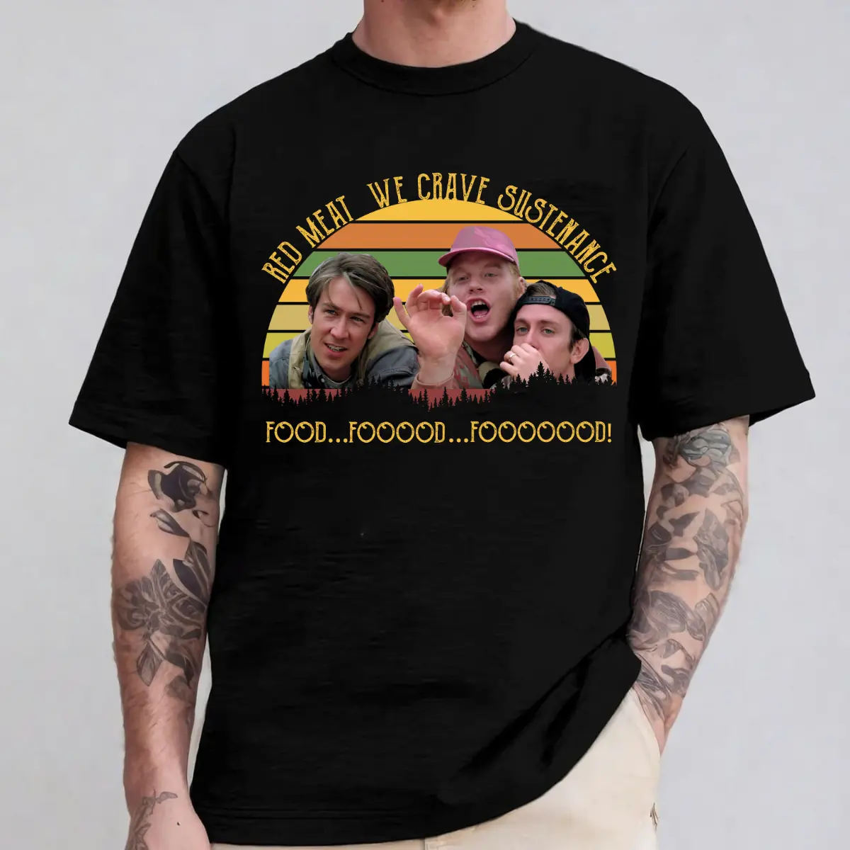 Red Meat, We Craven Sustenance T-Shirt, Food Shirt, Twister Movie Tee, 90s Movies Shirt, Funny Retro Movie TShirt