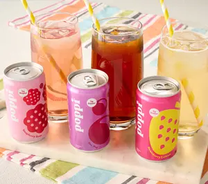 Poppi (12) 7.5-oz Mini Cans 3g Sugar Soda