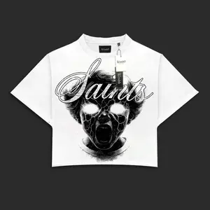 Kloud9 saints cropped shirts white K25000