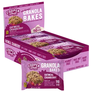 Oatmeal Cranberry Granola Bakes 1oz - 12 Count Pack