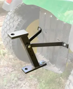Trailer Hitch for Lawn Mower, Garden Tractor Trailer Hitch, Solid Iron Construction, Compatible with John Deere Ariens Cub Cadet Poulan Pro Husky Husqvarna Craftsman Riding Mower