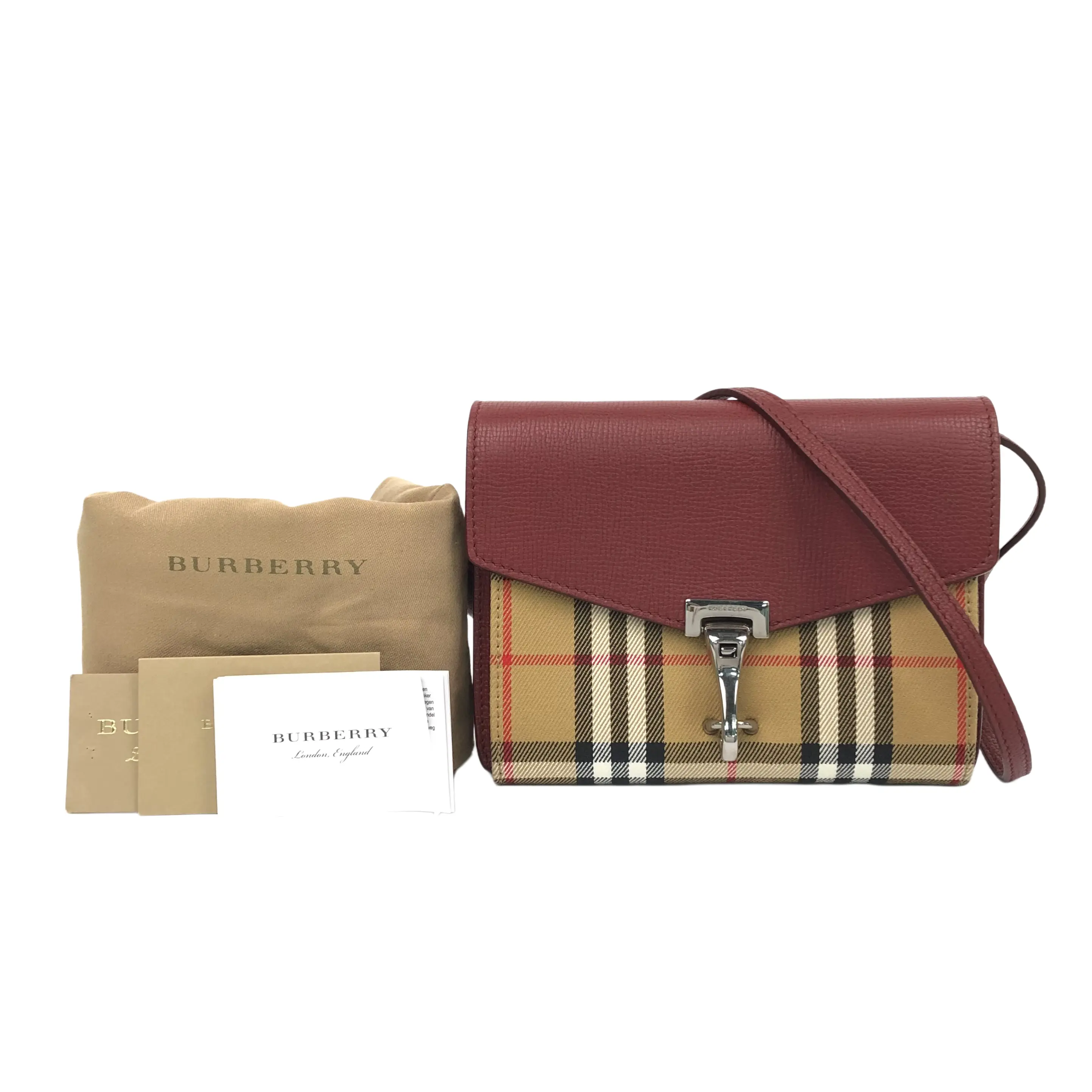 Pre-owned BURBERRY Canvas Shoulder Bag D0509249487