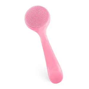 Silicone Face Scrubber Manual Face Wash, Skin Friendly Facial Cleansing Brush, Exfoliating Cleanser for Women, Blackheads & Whiteheads Remover, Facial Cleansing Instrument, Facial Cleansing Tools