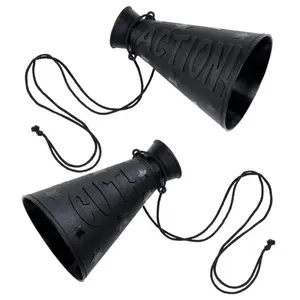 Beistle Black Plastic Prop Trumpet