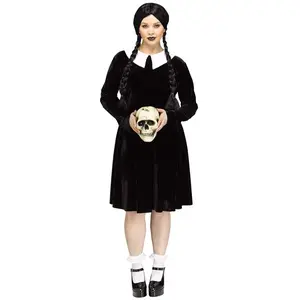 Women's Plus Size Gothic Girl Costume Dress