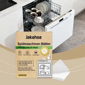 Dishwasher Cleaning Tablets (30 Pieces), Oil Removal, Brighten Kitchenware, Multi-Effect, Gentle Clean, Home Cleaning Supplies