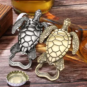 Turtle Shaped Bottle Opener, Unique Beer Opener, Turtle Theme Gift, Perfect for Home Bar, Fun and Practical Drink Accessory, Home Bar Accessories