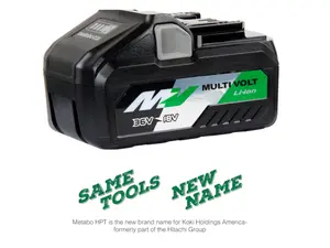Metabo HPT MultiVolt 36-V Lithium Battery (4 Ah) BSL36B18