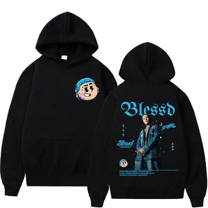 Rapper Blessd SI SABE Album 2025 Tour Print Men Women Fashion Gothic Hip Hop Street Sweatshirts Casual Loose Hoodie Tops Sweatshirt, Hoodie, Comfort Colors